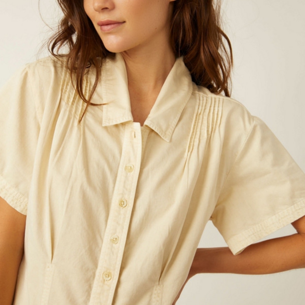 Free People Keep It Crisp Romper ⭐NWT⭐ Size L - Picture 3 of 9